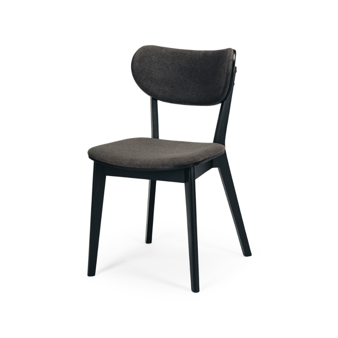 Zurich Chair (Black Oak) Dark Grey image 0